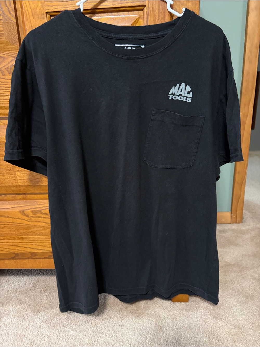 MAC Tools Men’s Black Pocket T-Shirt